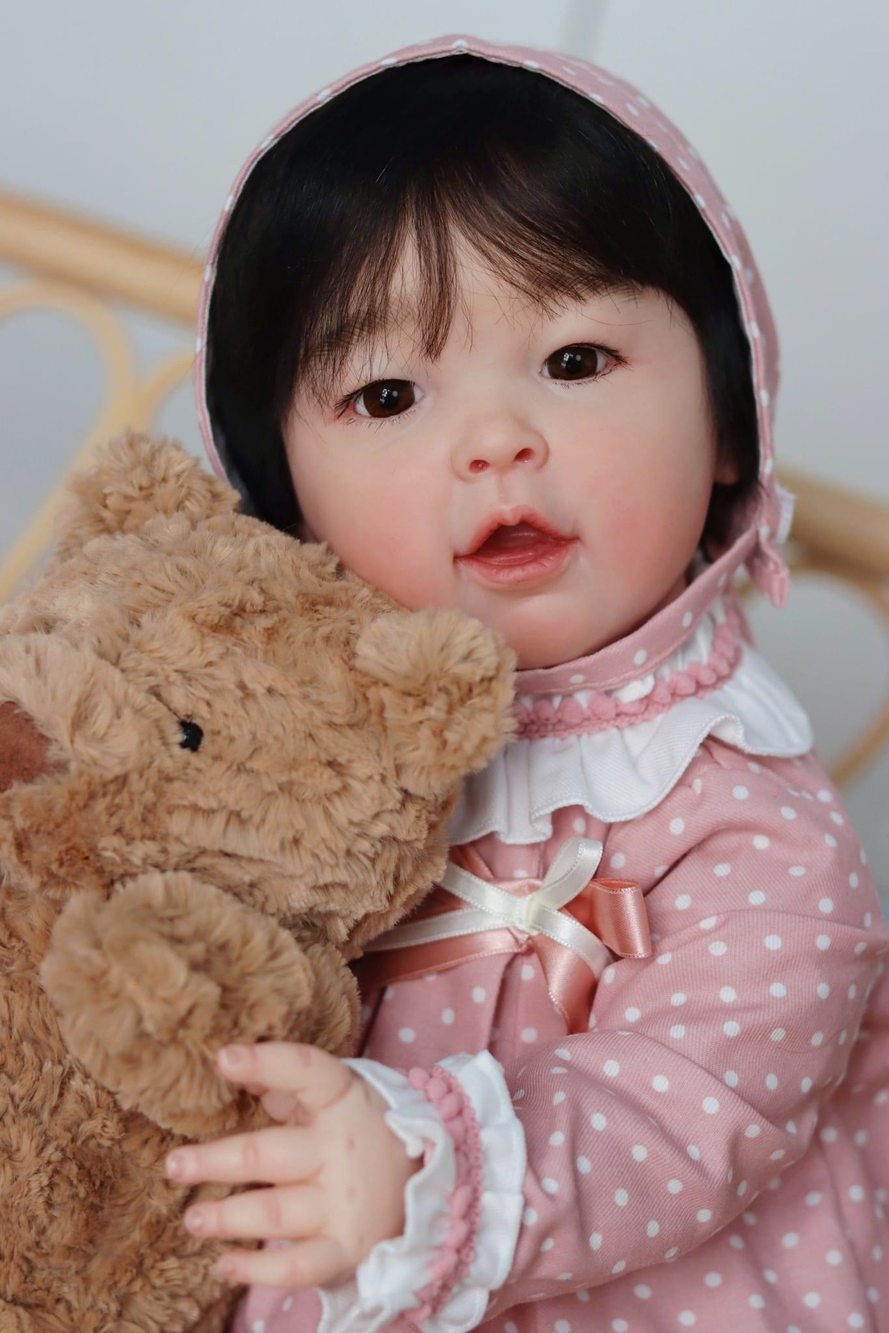 Kids Education Material - Muñeca bebé Reborn Meilian terminada con