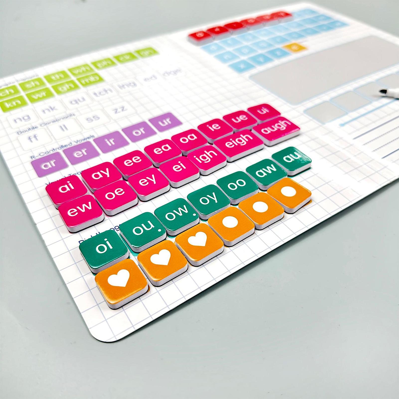 Free Educational Games For Kids - Bloques de letras para fonética y