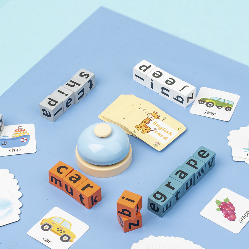 Kids Educational Games Learn English - Juguete creativo de palabras de hechizo