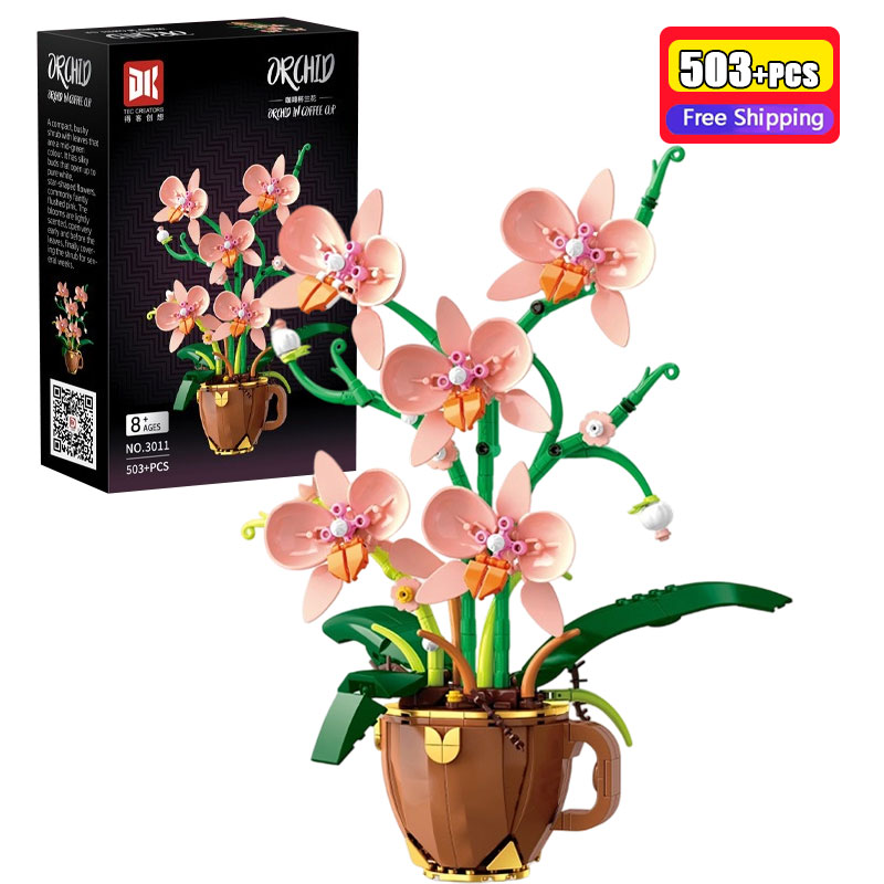 Orchid Kids Education - 503 Piezas DK3011 Bloques de Construcción,