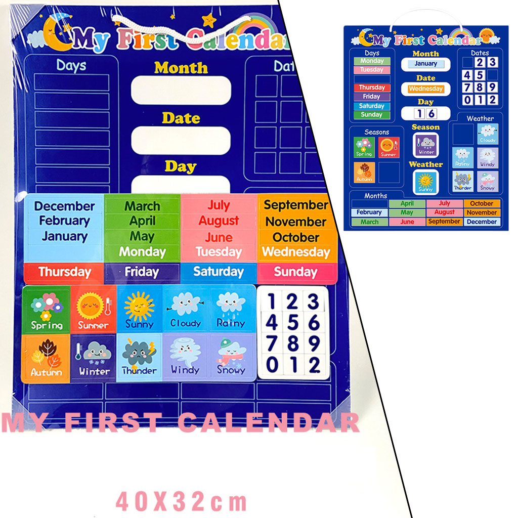 Kids Education Center - Tarjetas de calendario de centro de