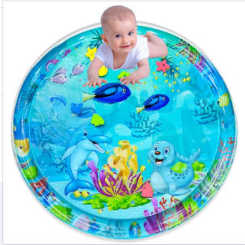 Kids Educational Mat - Alfombra de juego acuática para bebés,