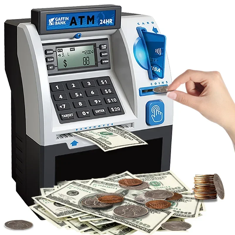 Kids Education Money - Máquina trituradora de depósito automática ATM