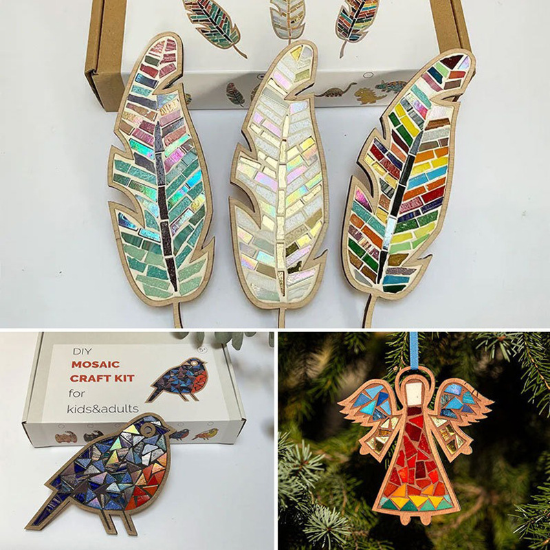 Free Educational Games For Kids - Kit de Mosaico DIY para Posavasos
