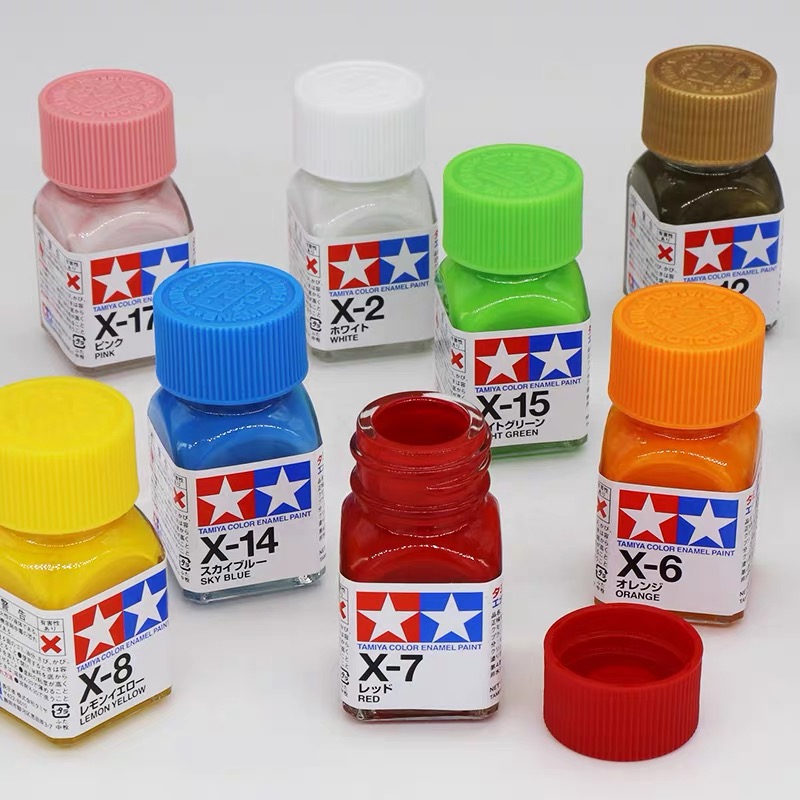 Tamiya Model Paint Set - Pintura esmaltada Tamiya Color 10ml para