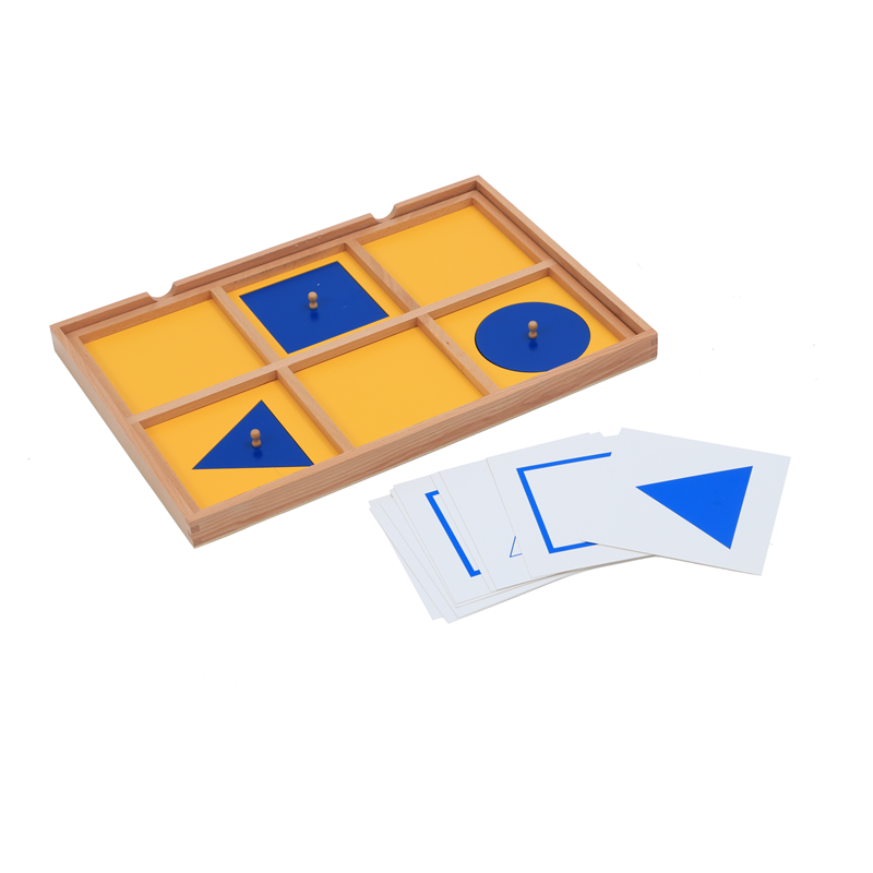 Kids Education Card - Juguetes sensoriales Montessori, bandeja de demostración