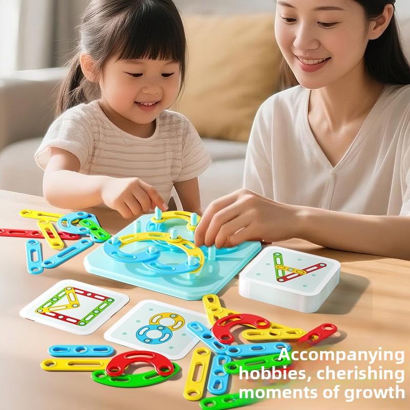 Kids Education Card - Juguete Creativo Montessori para Bebés, Rompecabezas