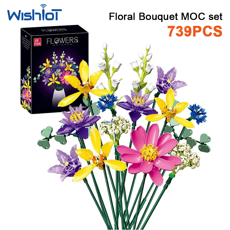 JJ9236 739 Piezas de Ladrillos - Orchid Kids Education reseña y precio