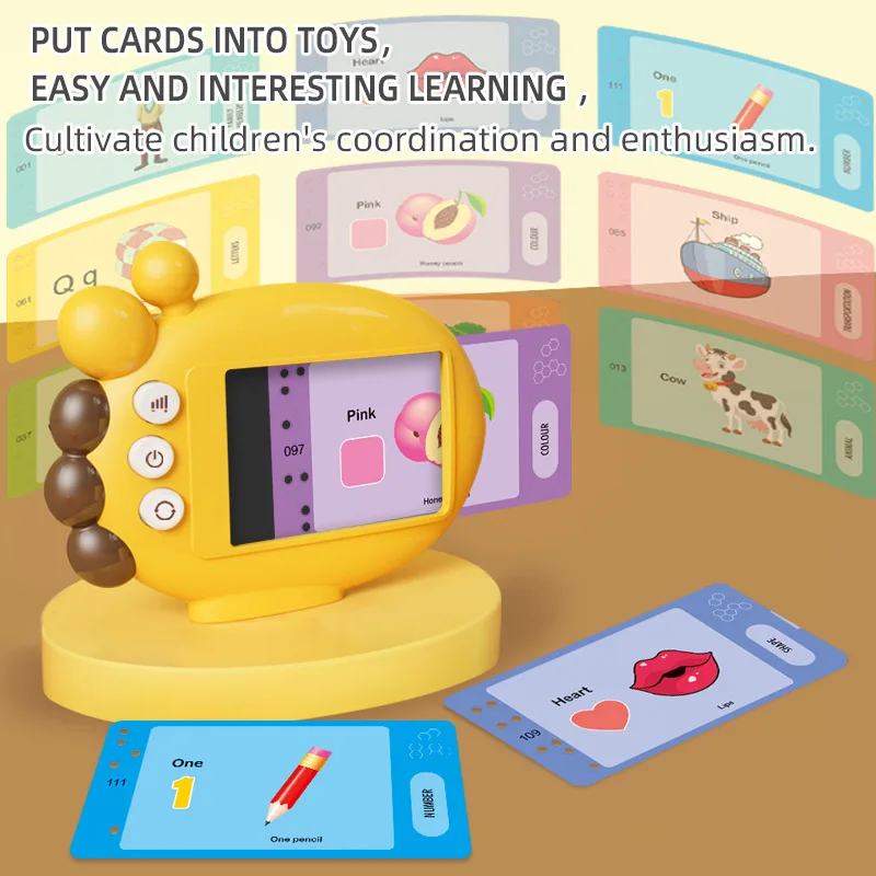 Lector de tarjetas Flash de ji - Kids Educational Games Learn English reseña y precio