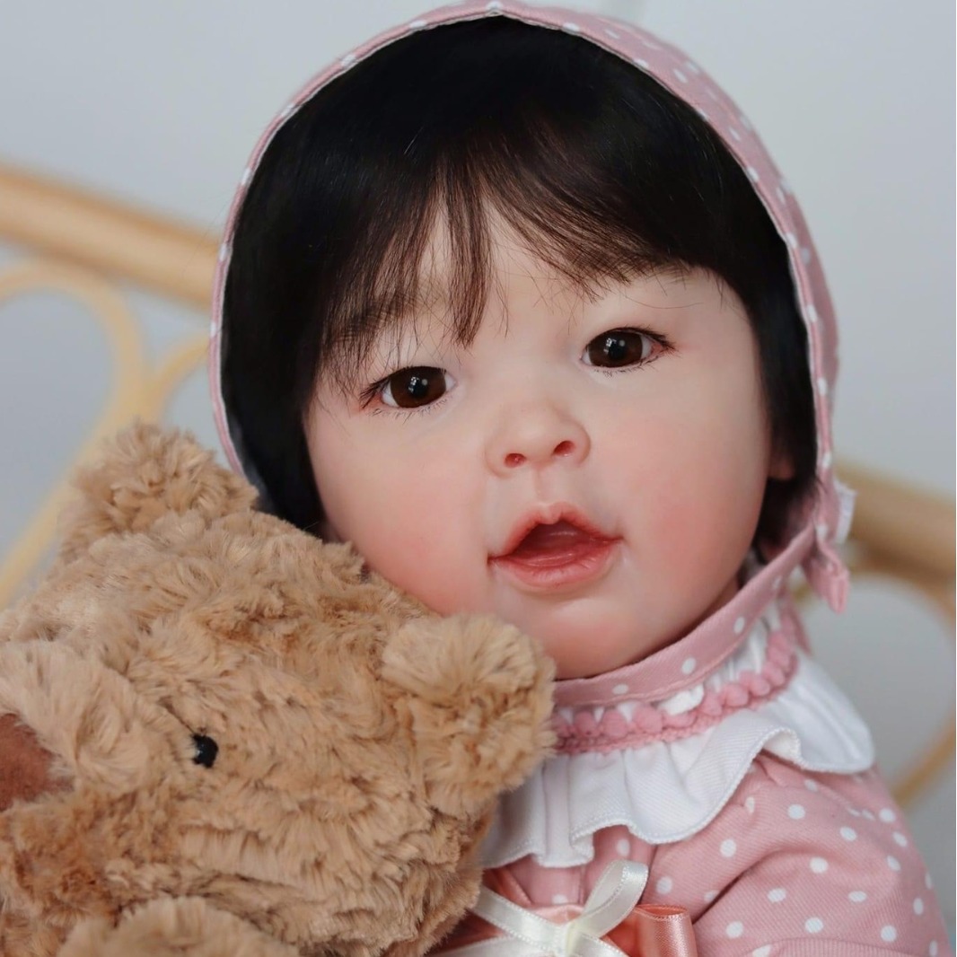Muñeca bebé Reborn Meilian ter - Kids Education Material reseña y precio