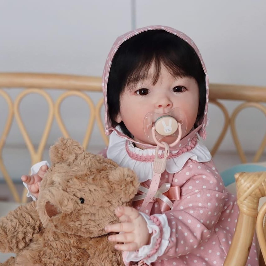 Muñeca bebé Reborn Meilian ter - Kids Education Material reseña y precio