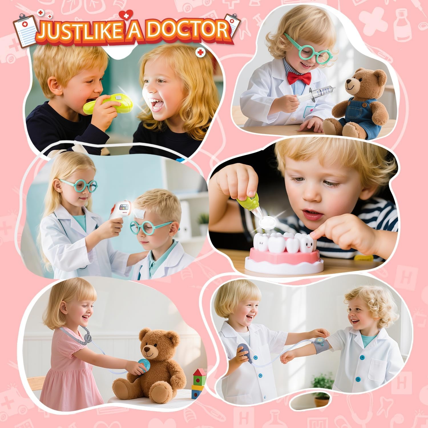 Juego de Doctor de Lujo para N - Kids Doctor Education reseña y precio