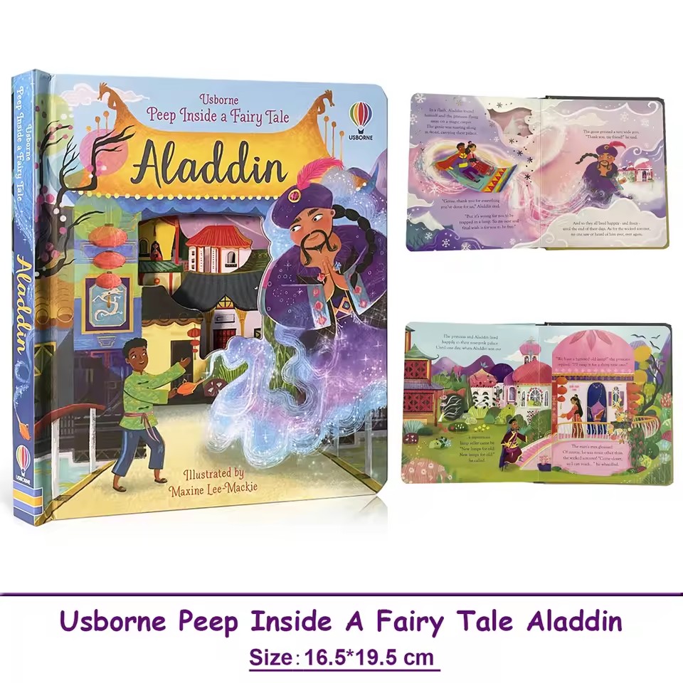 Usborne Peep inside Fairy Tale - Kids Education Story reseña y precio