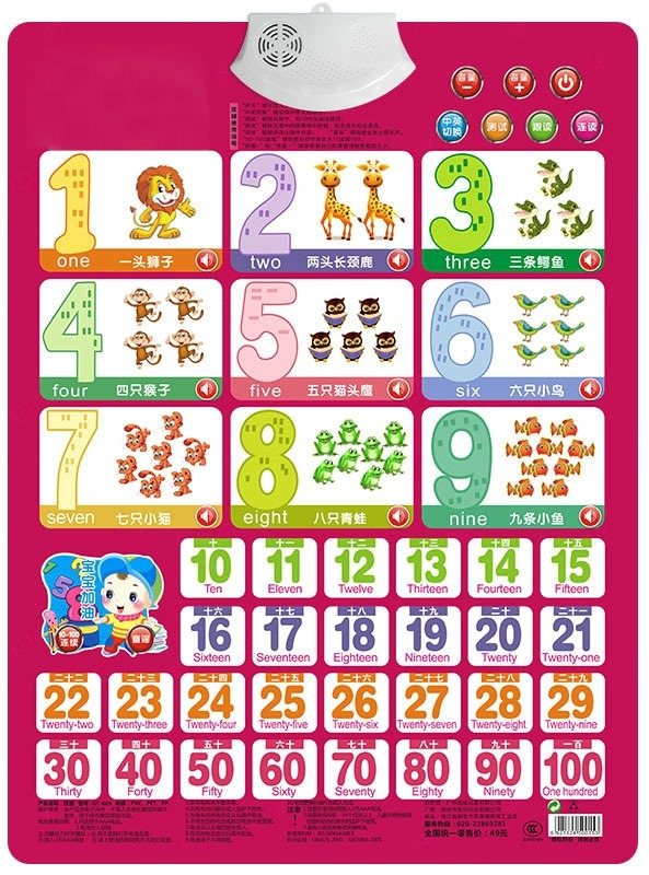 Libro de tarjetas de aprendiza - Kids Education Charts reseña y precio