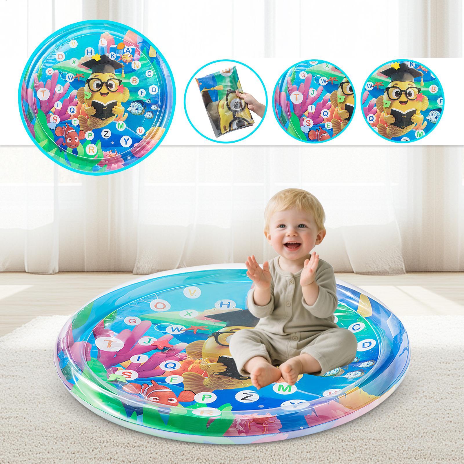 Estera de agua para jugar al b - Kids Educational Mat reseña y precio