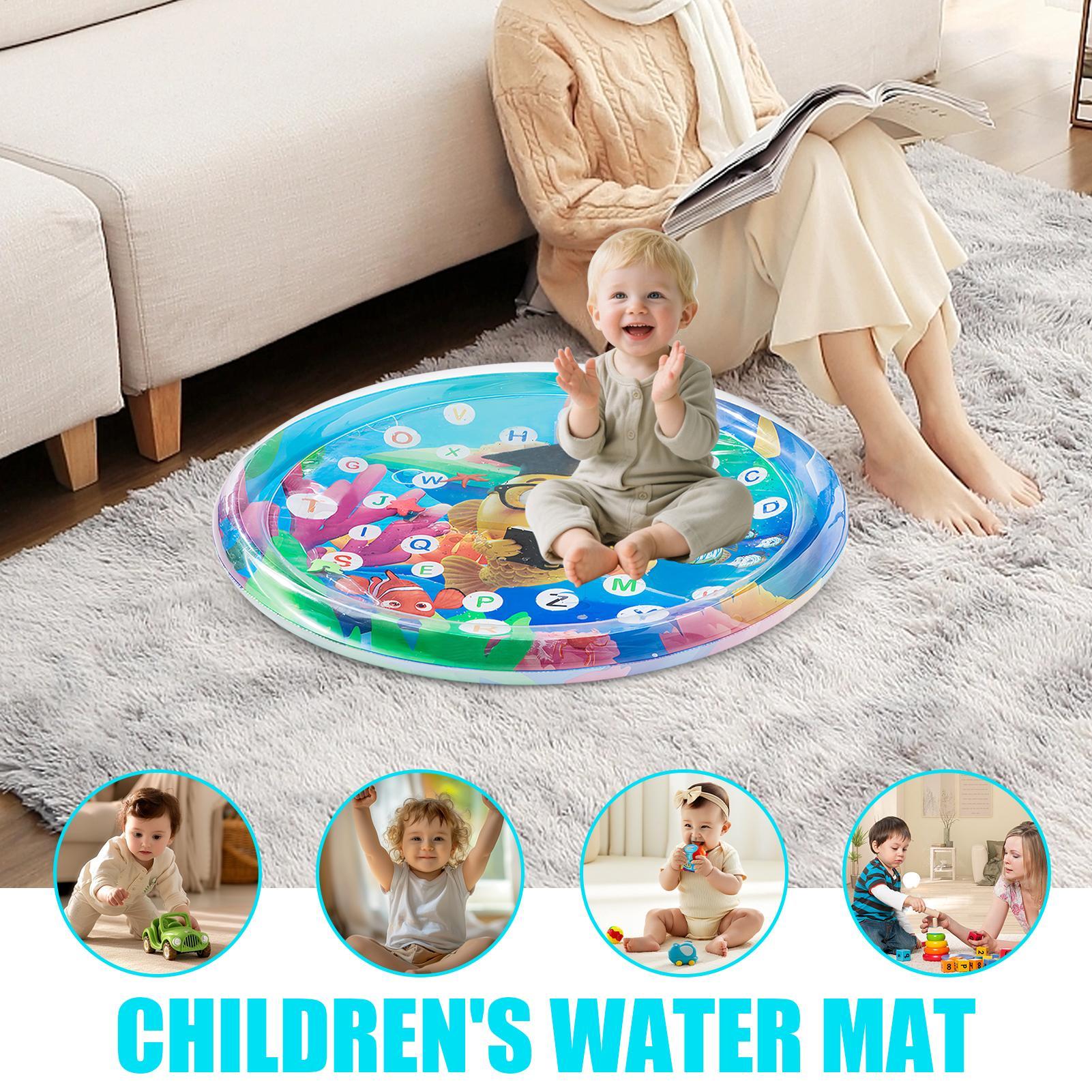 Estera de agua para jugar al b - Kids Educational Mat reseña y precio