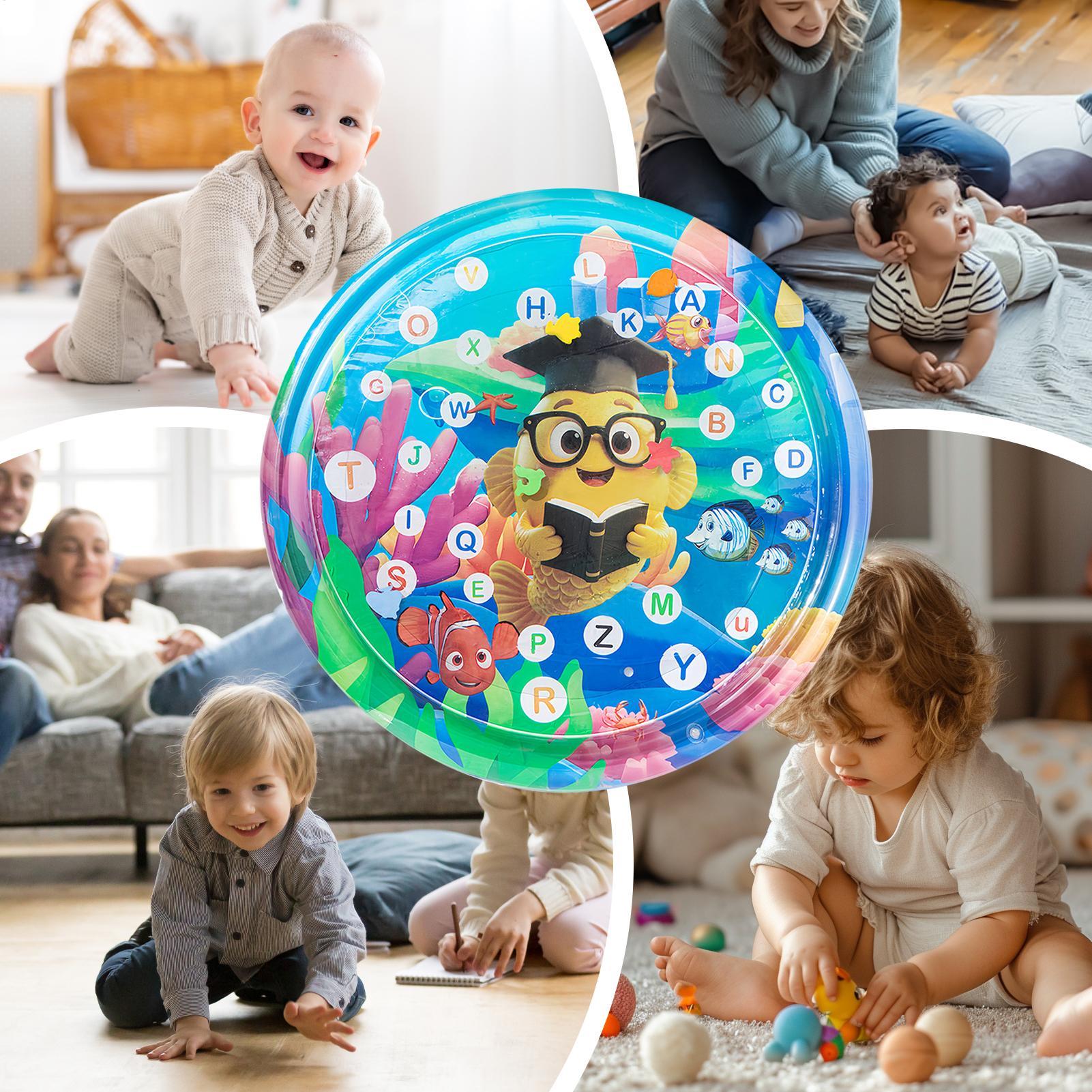 Estera de agua para jugar al b - Kids Educational Mat reseña y precio