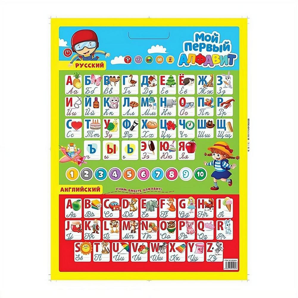Póster Educativo Interactivo E - Kids Education Charts reseña y precio