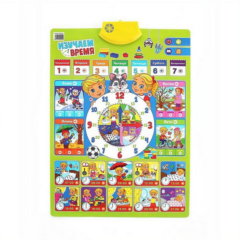 Póster Educativo Interactivo E - Kids Education Charts reseña y precio