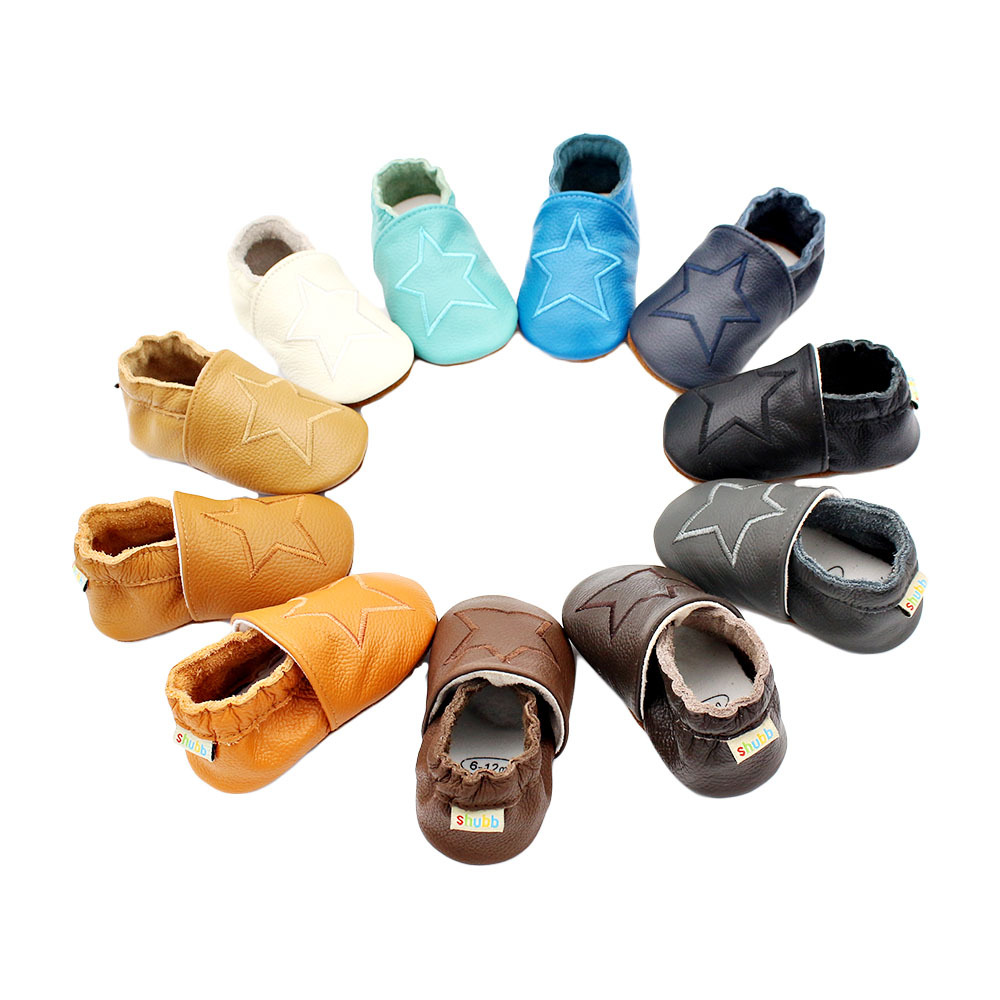Zapatos informales de cuero de - Kids Education Steps reseña y precio