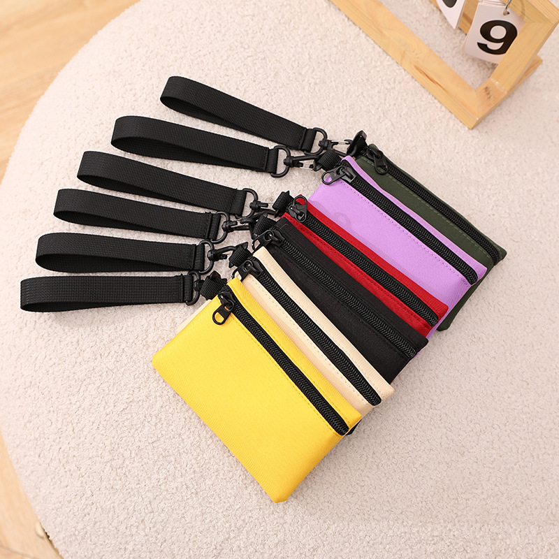 Monedero pequeño de lona con c - Kids Education Money reseña y precio