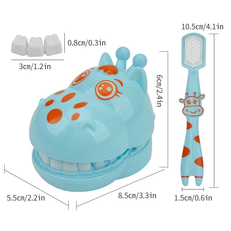 Ayuda para cepillar los diente - Kids Education Material reseña y precio