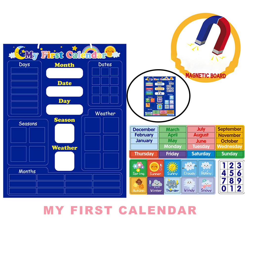 Tarjetas de calendario de cent - Kids Education Center reseña y precio