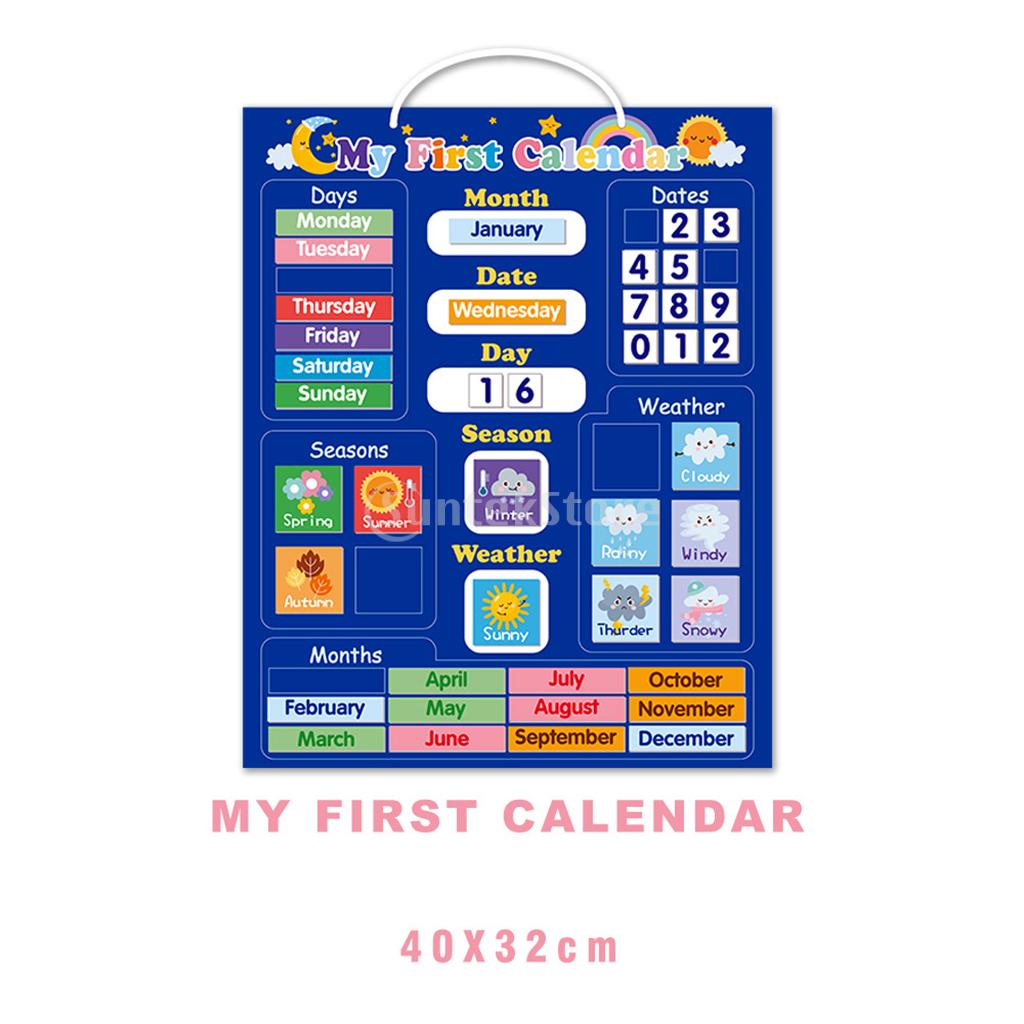 Tarjetas de calendario de cent - Kids Education Center reseña y precio