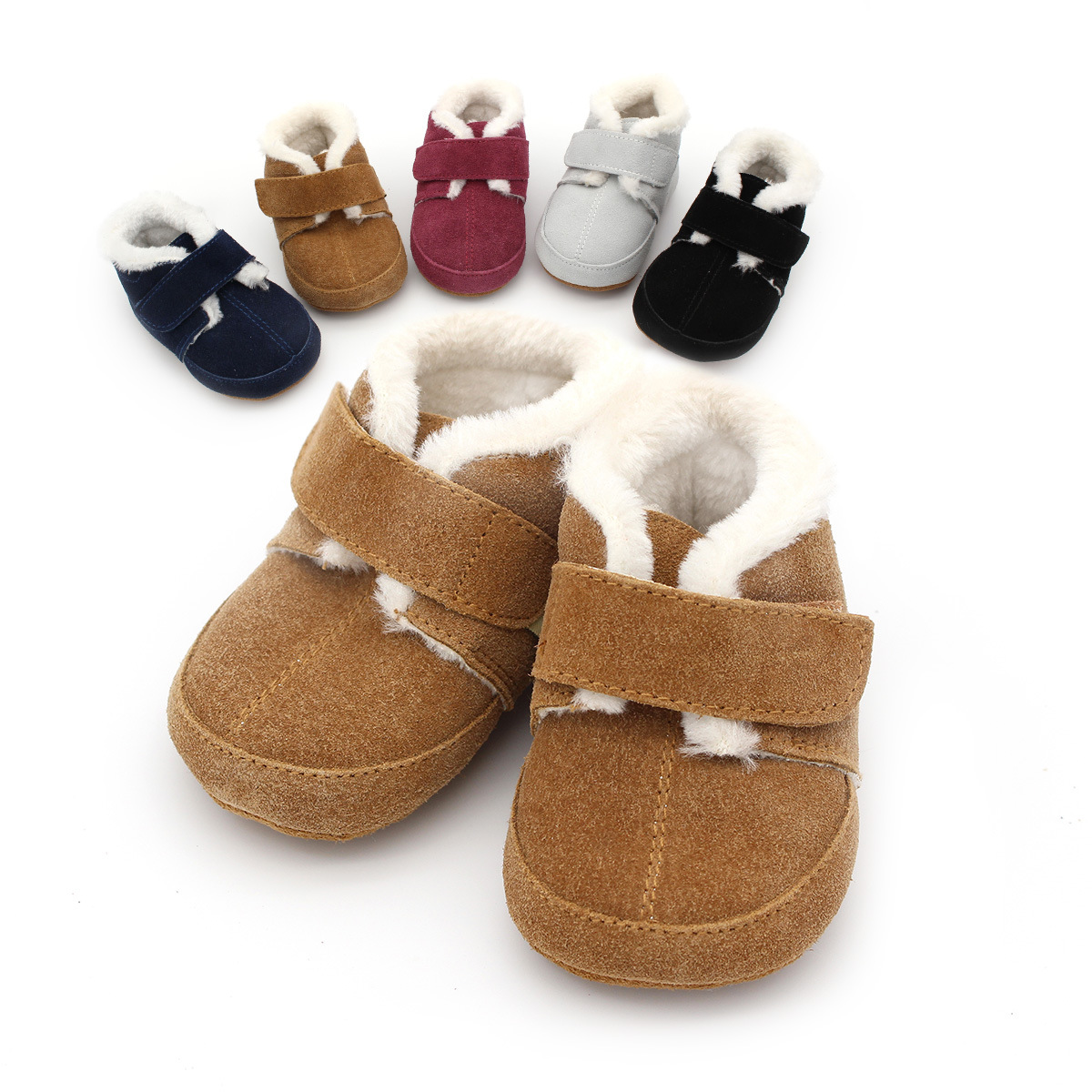 Botas peludas para bebé, zapat - Kids Education Steps reseña y precio