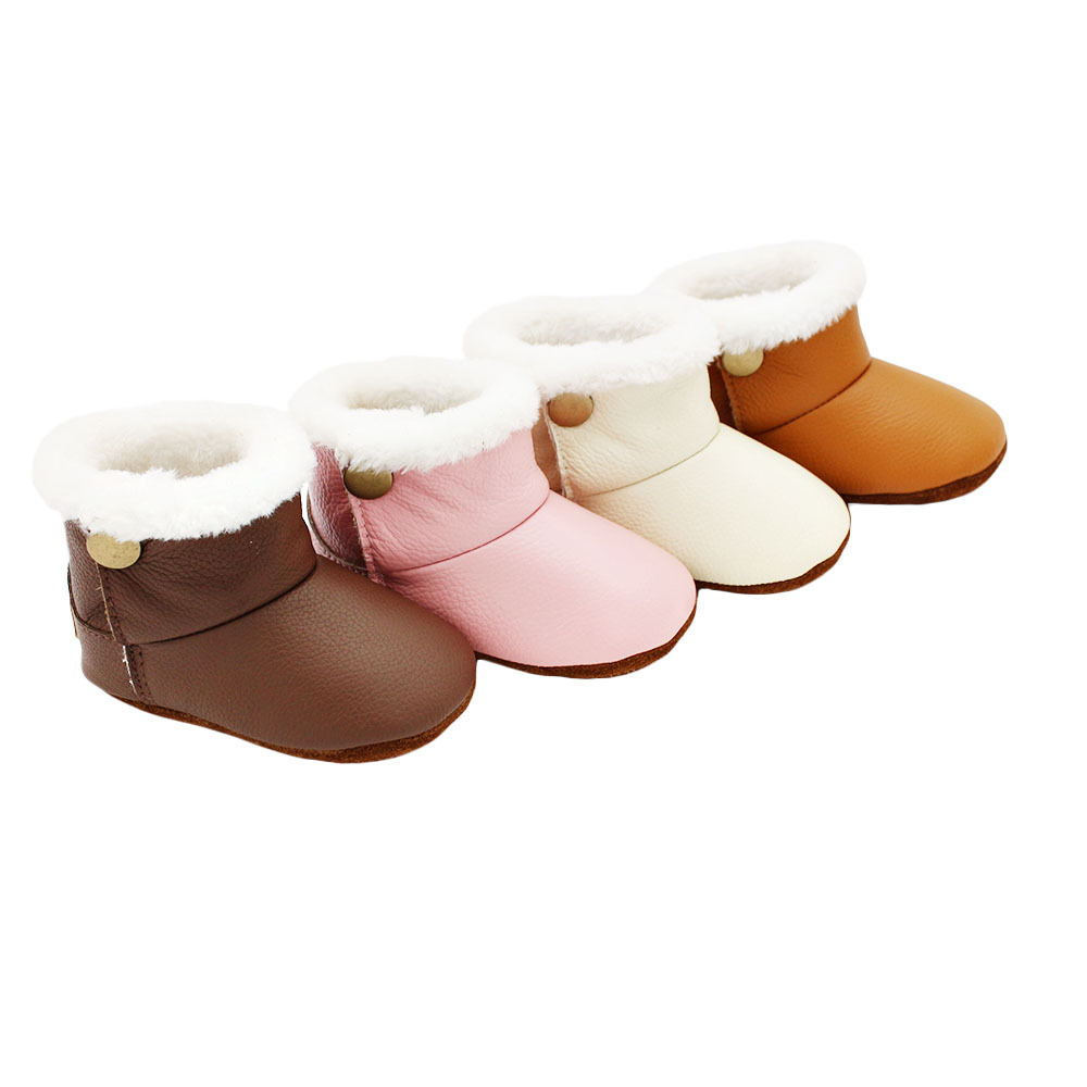 Botas peludas para bebé, zapat - Kids Education Steps reseña y precio
