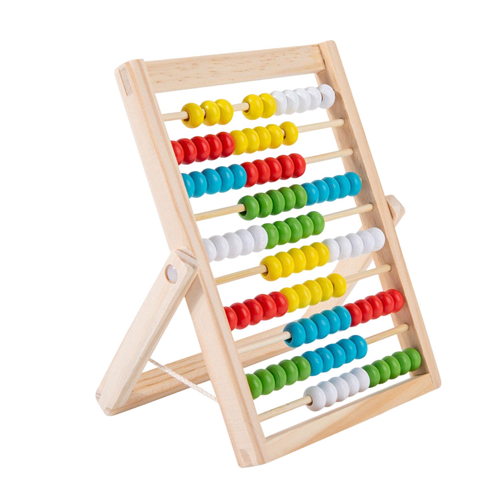 Ábaco de Madera Multicolor, Ju - Kids Education Center reseña y precio