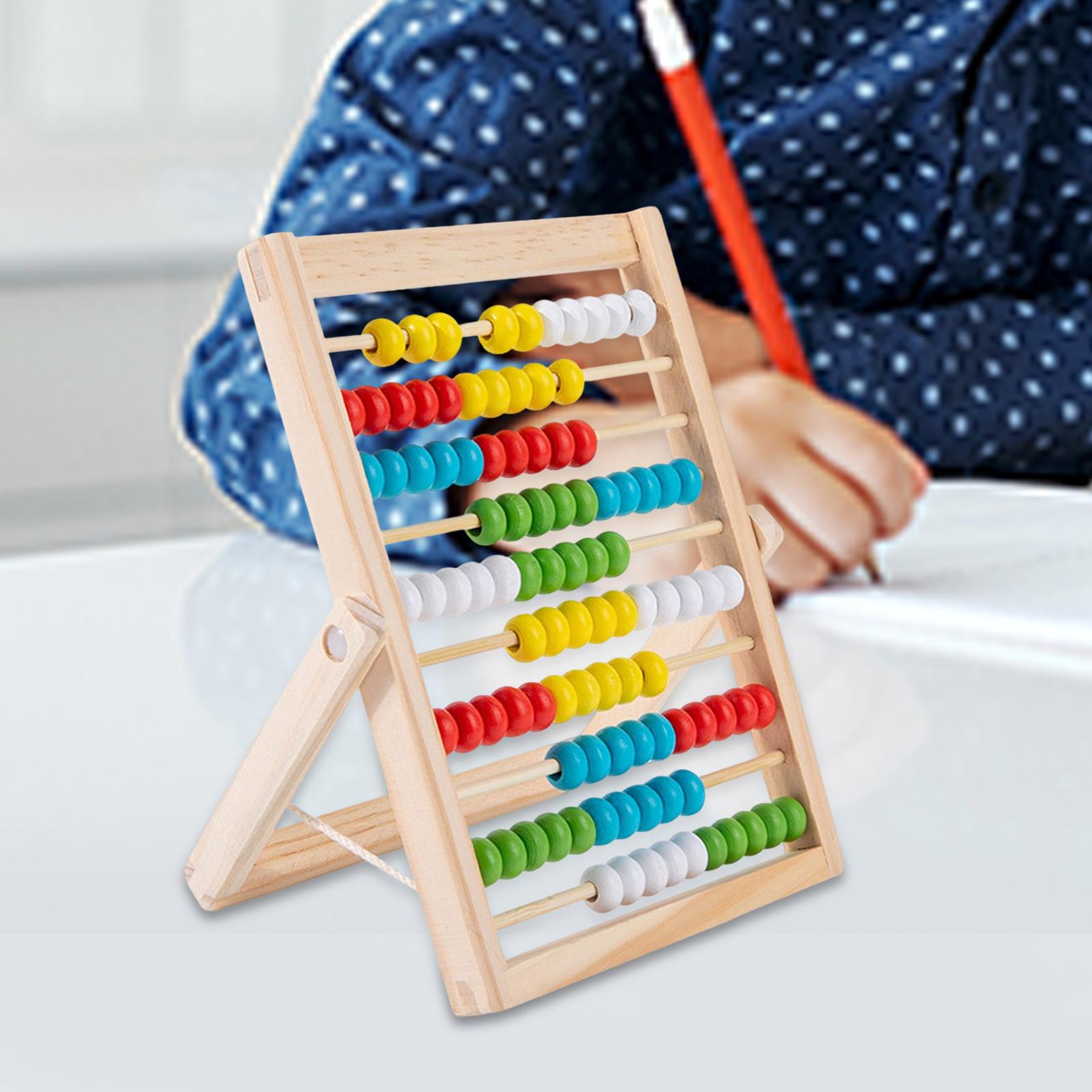 Ábaco de Madera Multicolor, Ju - Kids Education Center reseña y precio