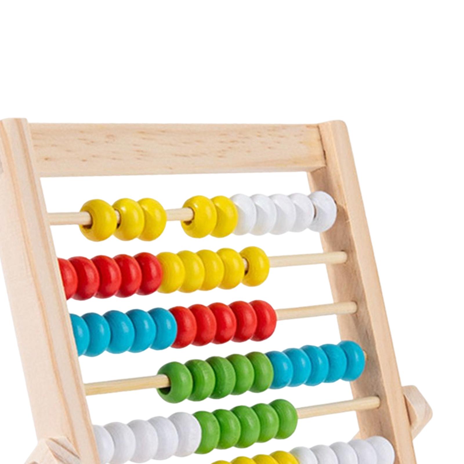 Ábaco de Madera Multicolor, Ju - Kids Education Center reseña y precio