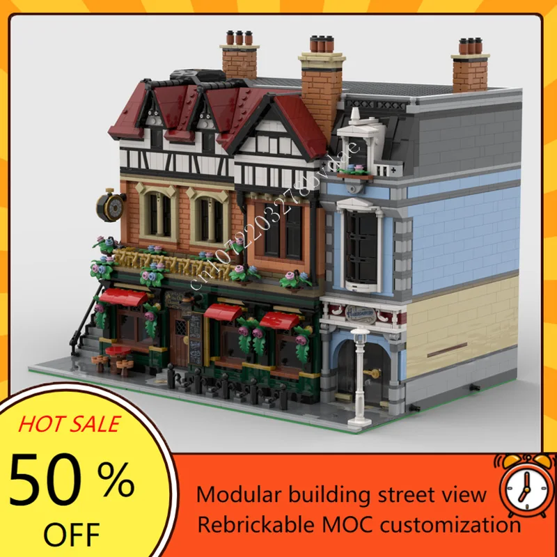 Tudor Center Modular MOC creat - Kids Education Center reseña y precio