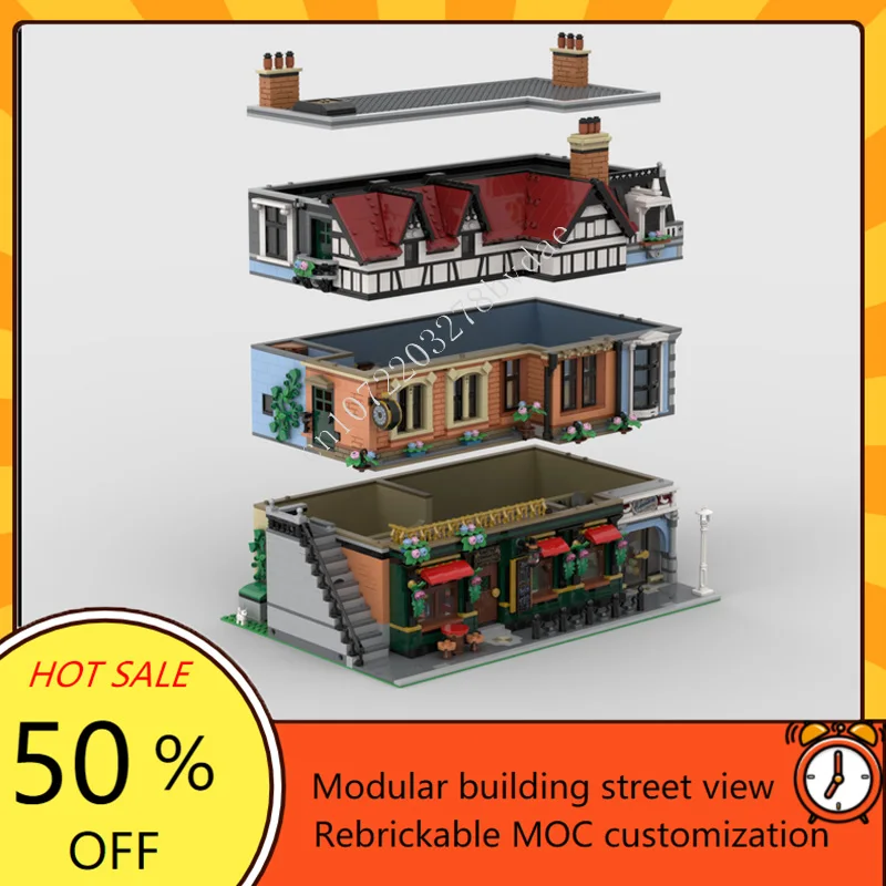 Tudor Center Modular MOC creat - Kids Education Center reseña y precio