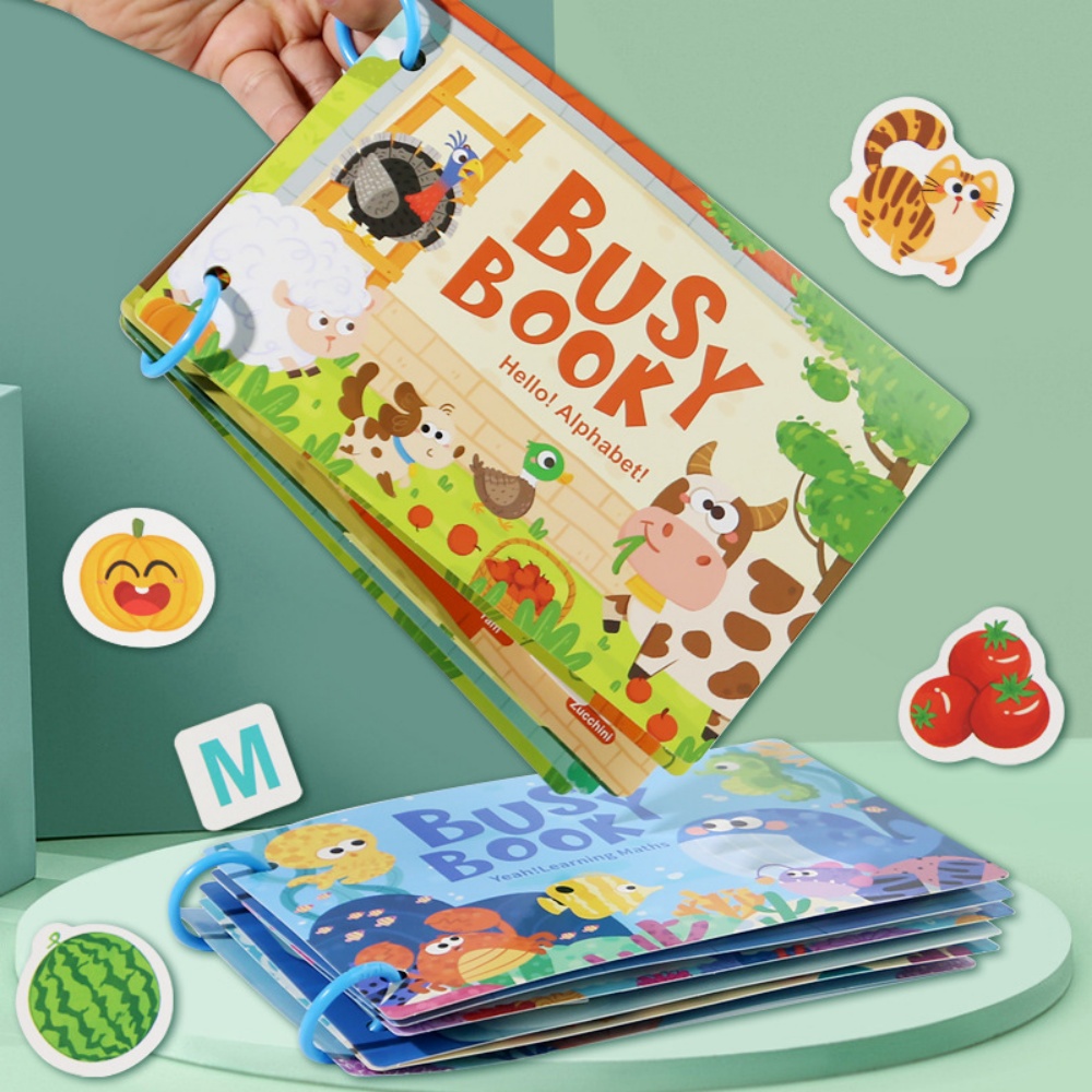 Libro ocupado pegatina libro s - Kids Educational Games Learn English reseña y precio