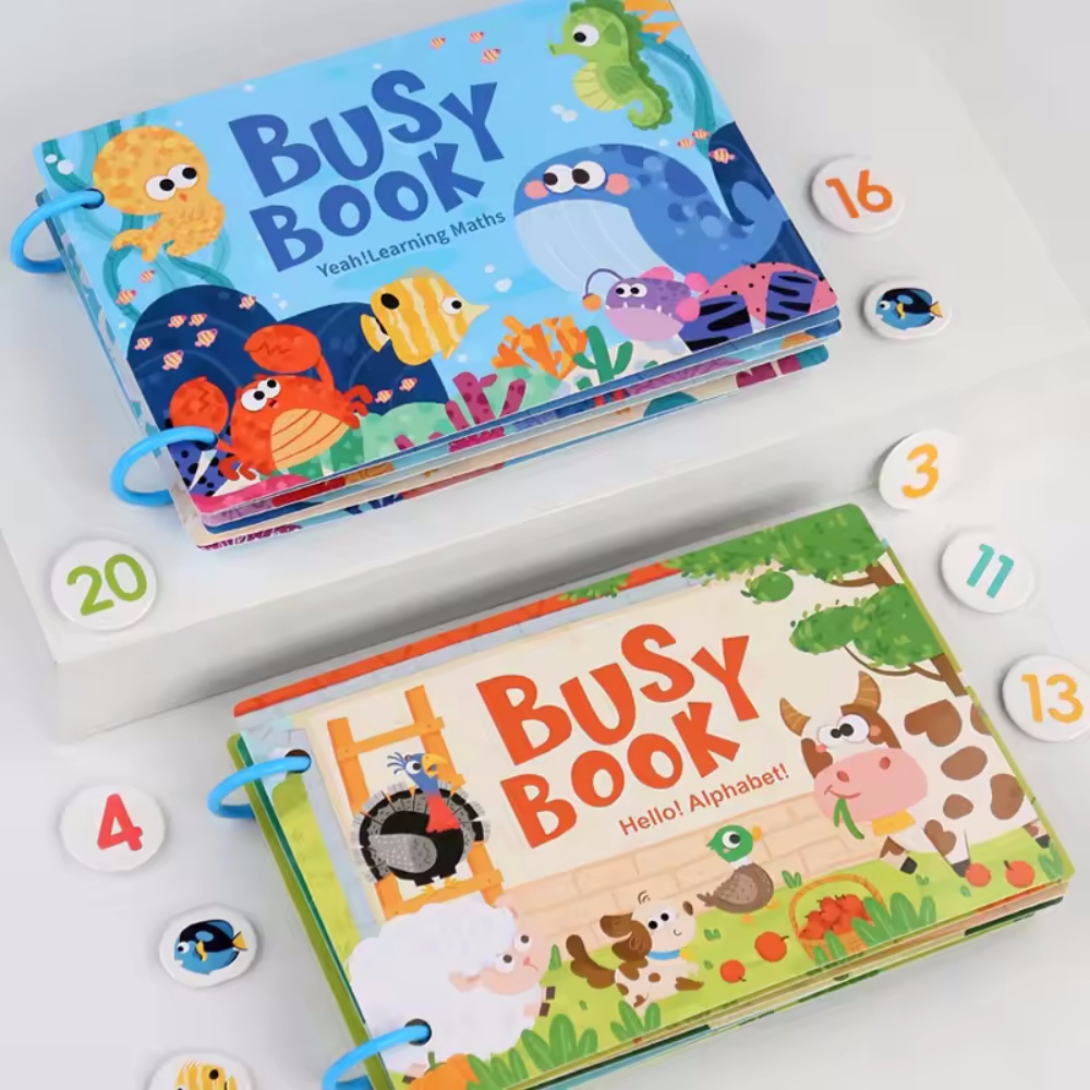 Libro ocupado pegatina libro s - Kids Educational Games Learn English reseña y precio