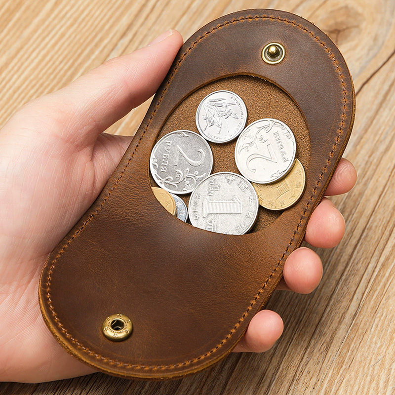 Monedero pequeño de cuero genu - Kids Education Money reseña y precio