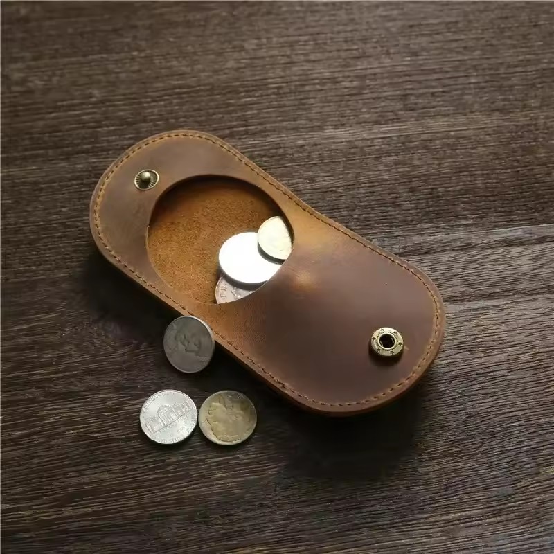 Monedero pequeño de cuero genu - Kids Education Money reseña y precio