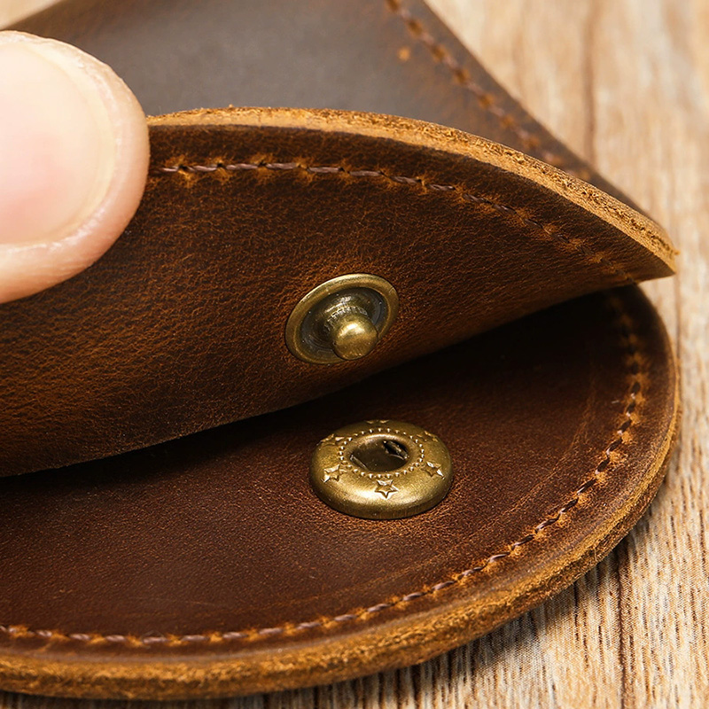 Monedero pequeño de cuero genu - Kids Education Money reseña y precio