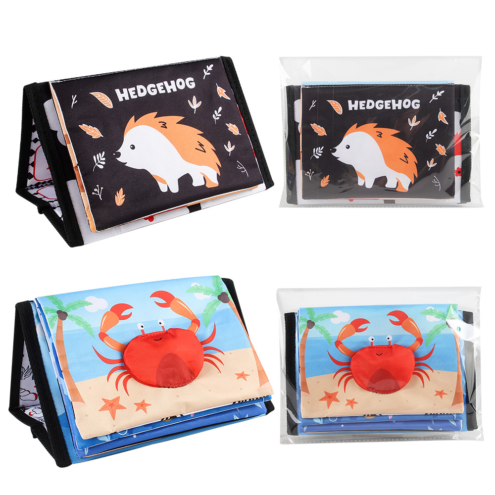 Divertido libro de tela blanco - Kids Education Material reseña y precio