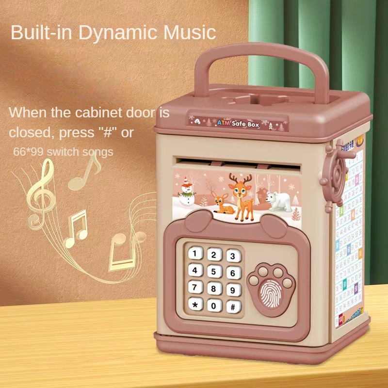 Hucha con huella dactilar, huc - Kids Education Money reseña y precio
