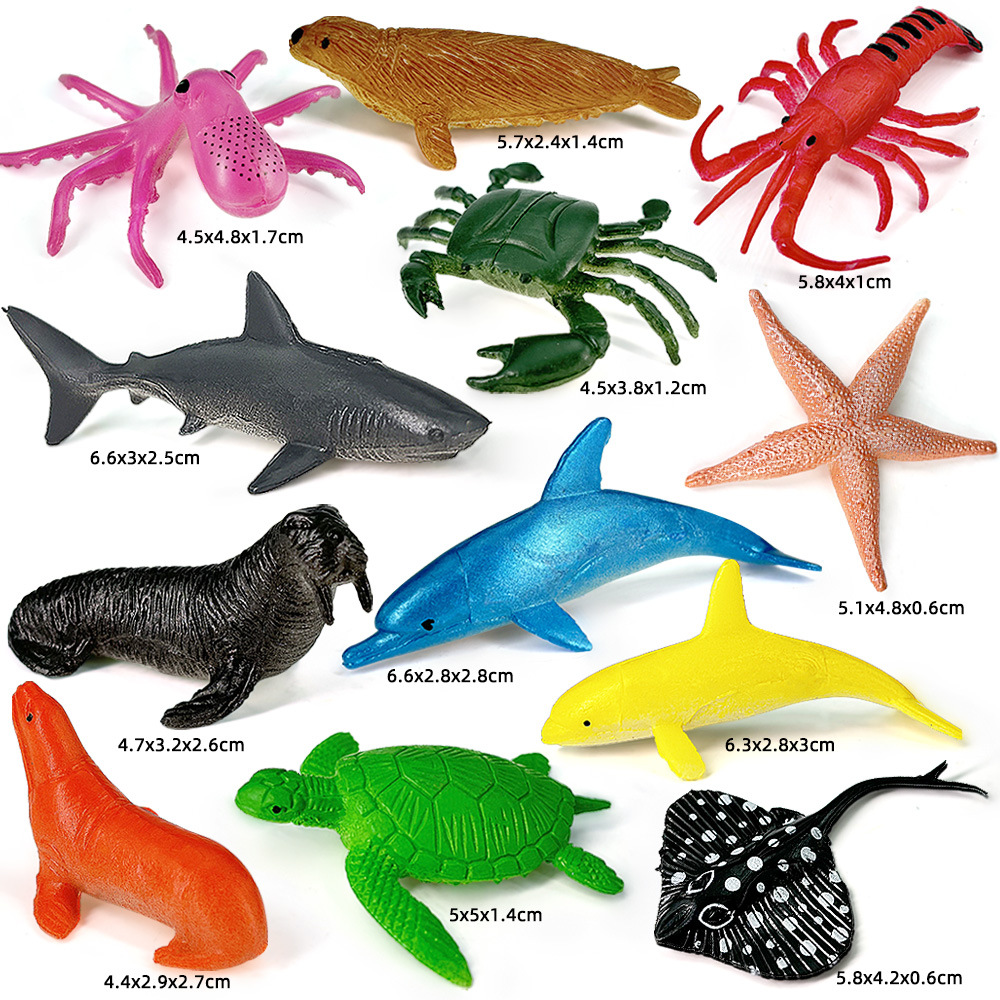 12 Uds. Juego de vida marina e - Kids Education Material reseña y precio