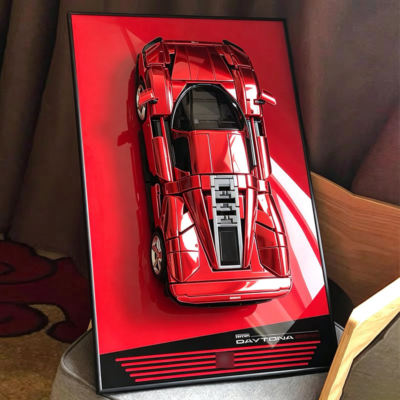 Estante de exhibición de fondo - Lego Set Technic reseña y precio