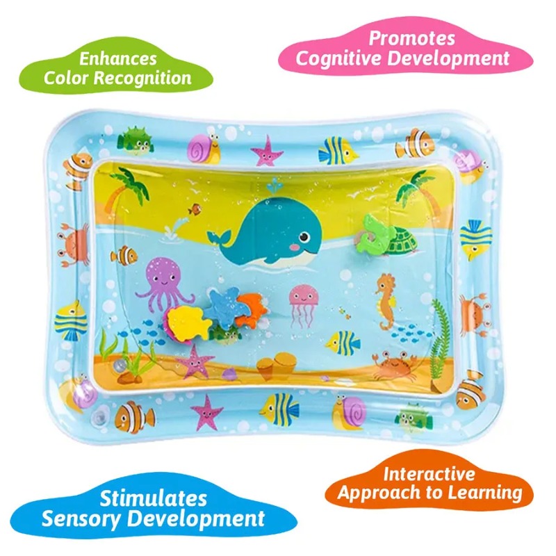 Alfombra de juego acuática par - Kids Educational Mat reseña y precio