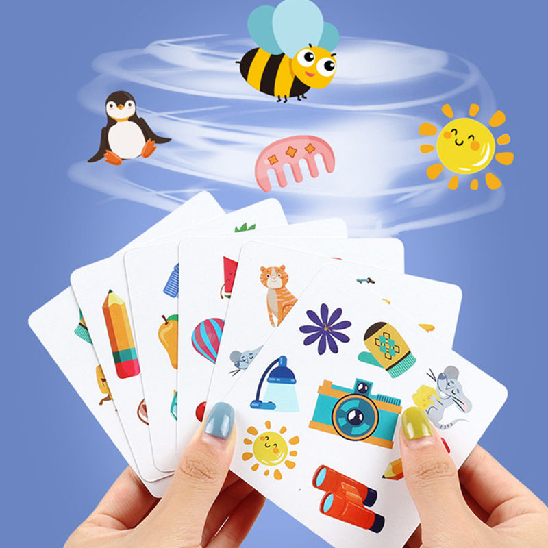Tarjetas locas a juego con mem - Kids Education Card reseña y precio