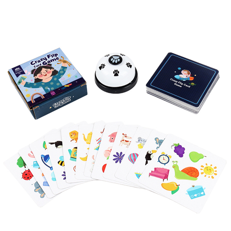 Tarjetas locas a juego con mem - Kids Education Card reseña y precio