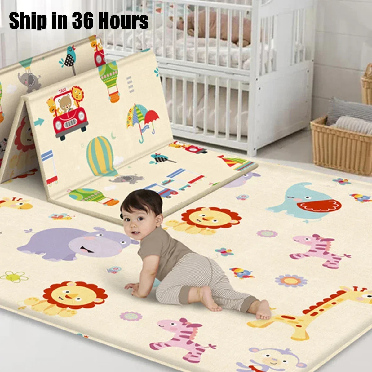 Alfombra de Juego Plegable XPE - Kids Educational Mat reseña y precio