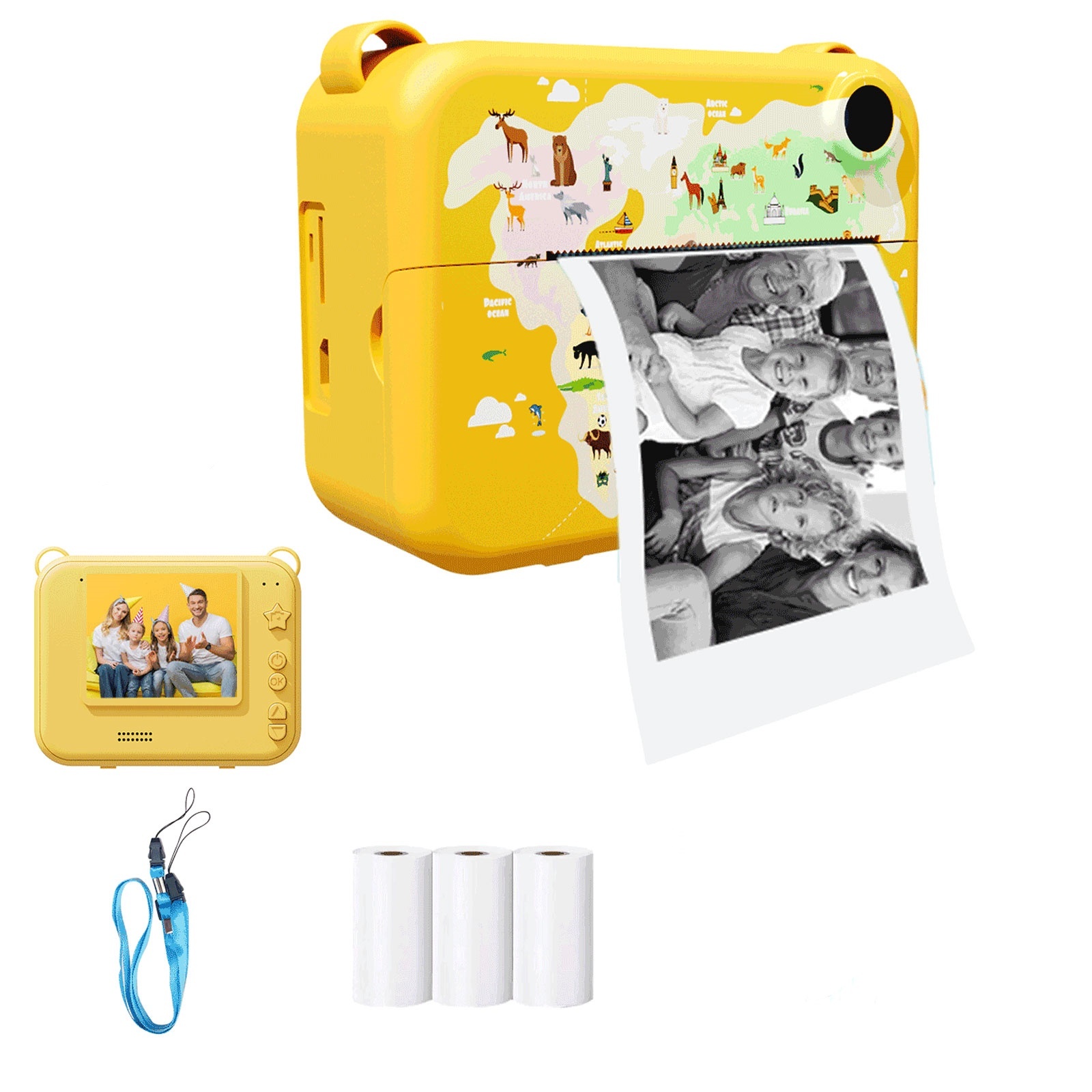 Cámara Digital para niños, Min - Kids Education Material reseña y precio