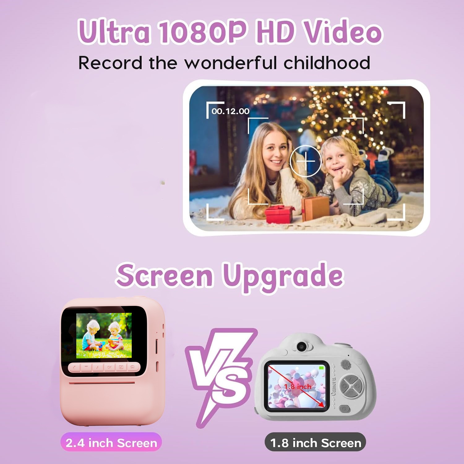 Cámara de impresión instantáne - Kids Education Material reseña y precio
